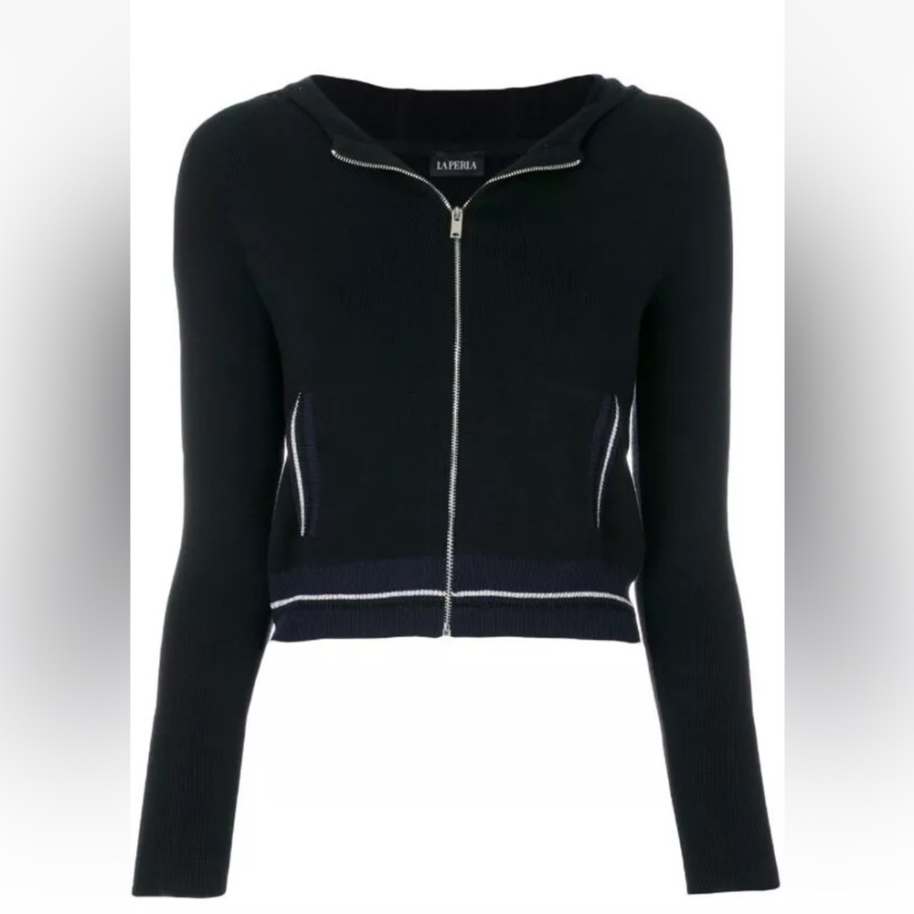 La Perla Silk Soul zipped cardigan Sz XL
Back $475